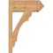 Ekena Millwork Olympic Smooth Arts and Crafts Outlooker, Western Red Cedar, 7 1/2"W x 18"D x 26"H OUT08X18X26OLY03SWR - alternate 2
